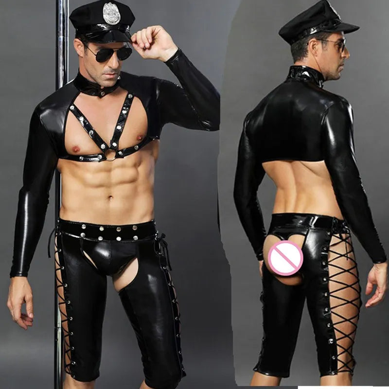 Sexy Police Costume 3pc