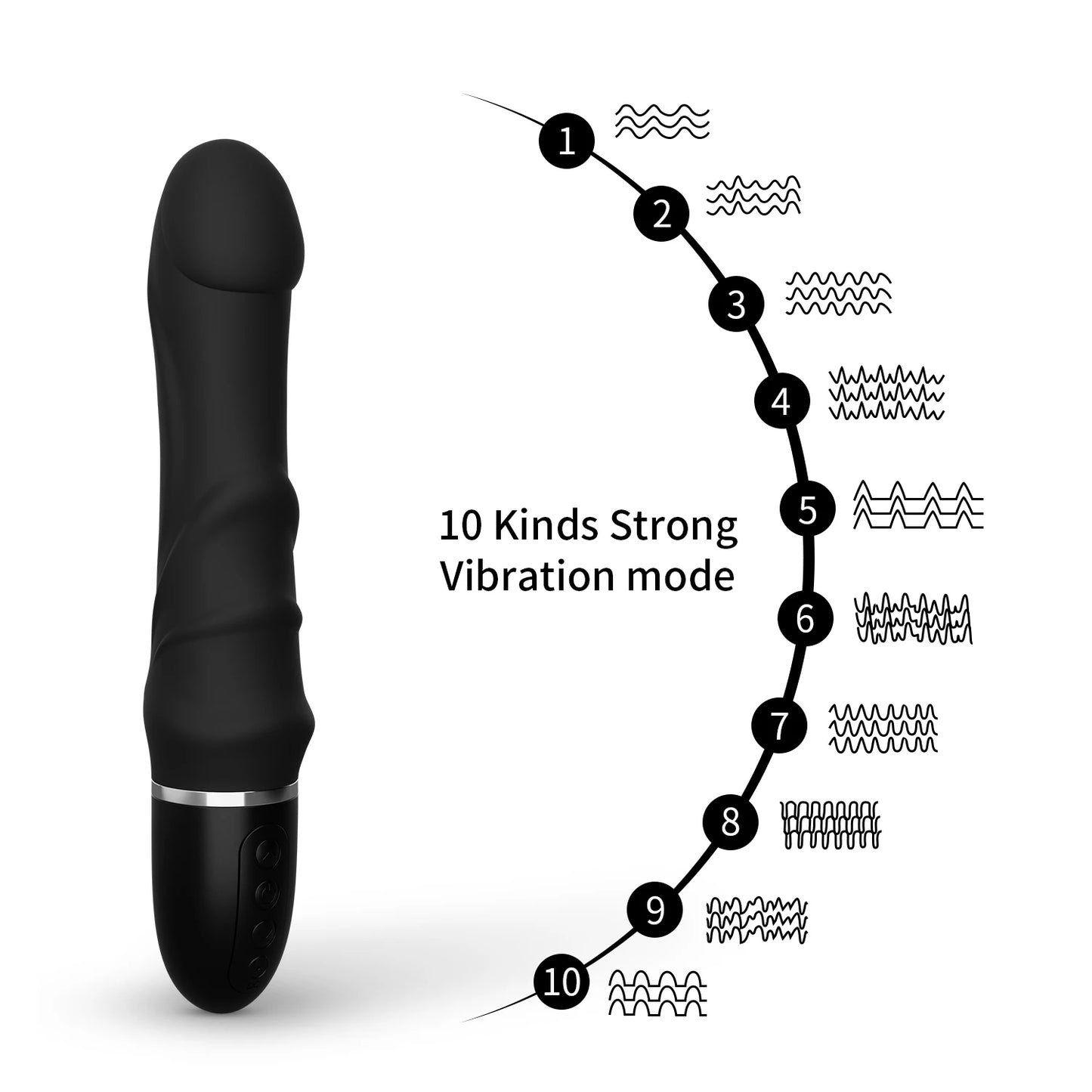 Soft Silicone Vibrator