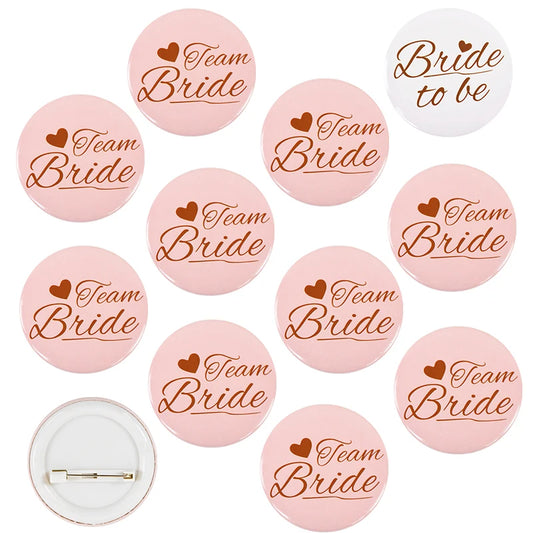 Team Bride Badge