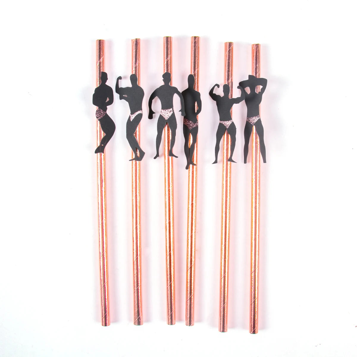 24pcs Male Stripper Straws