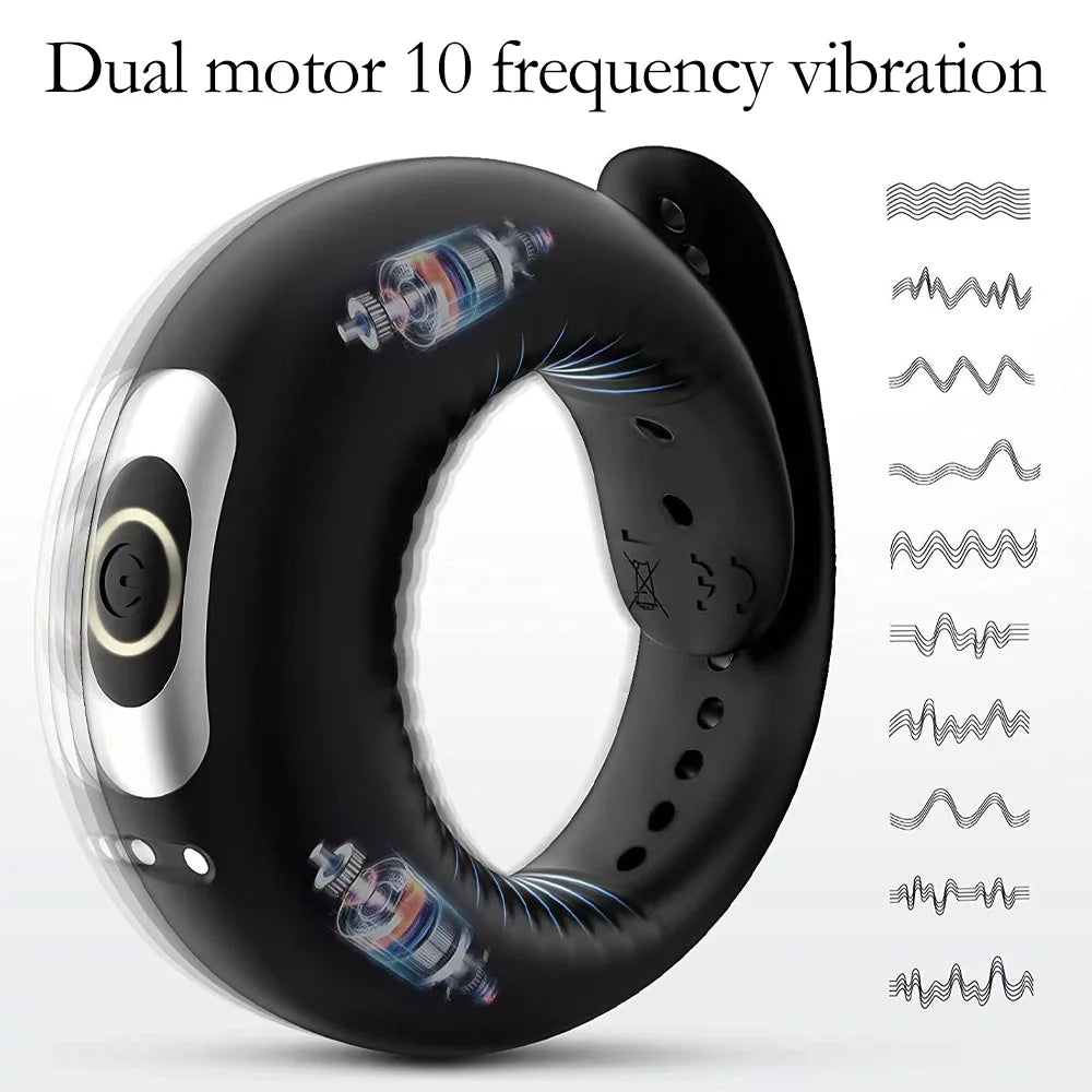 Adjustable Penis Ring Vibrator