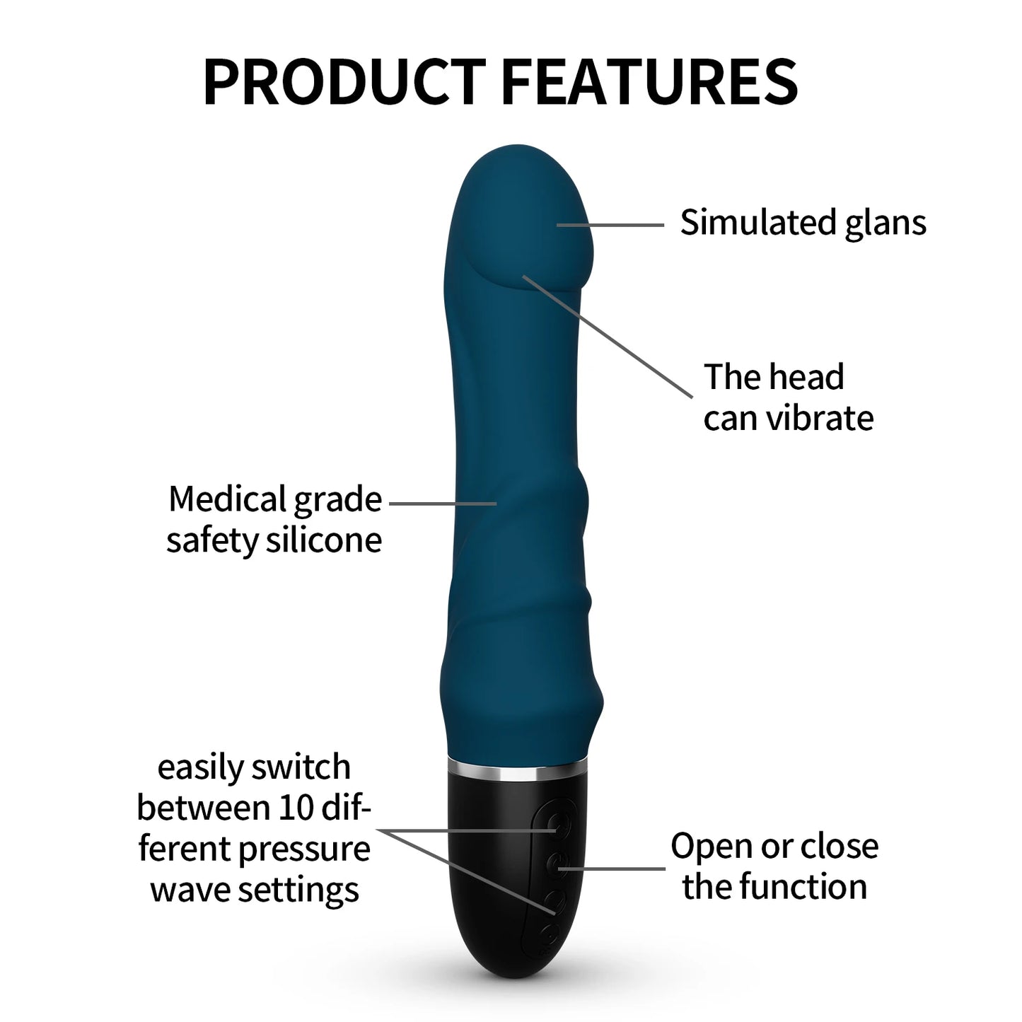 Soft Silicone Vibrator