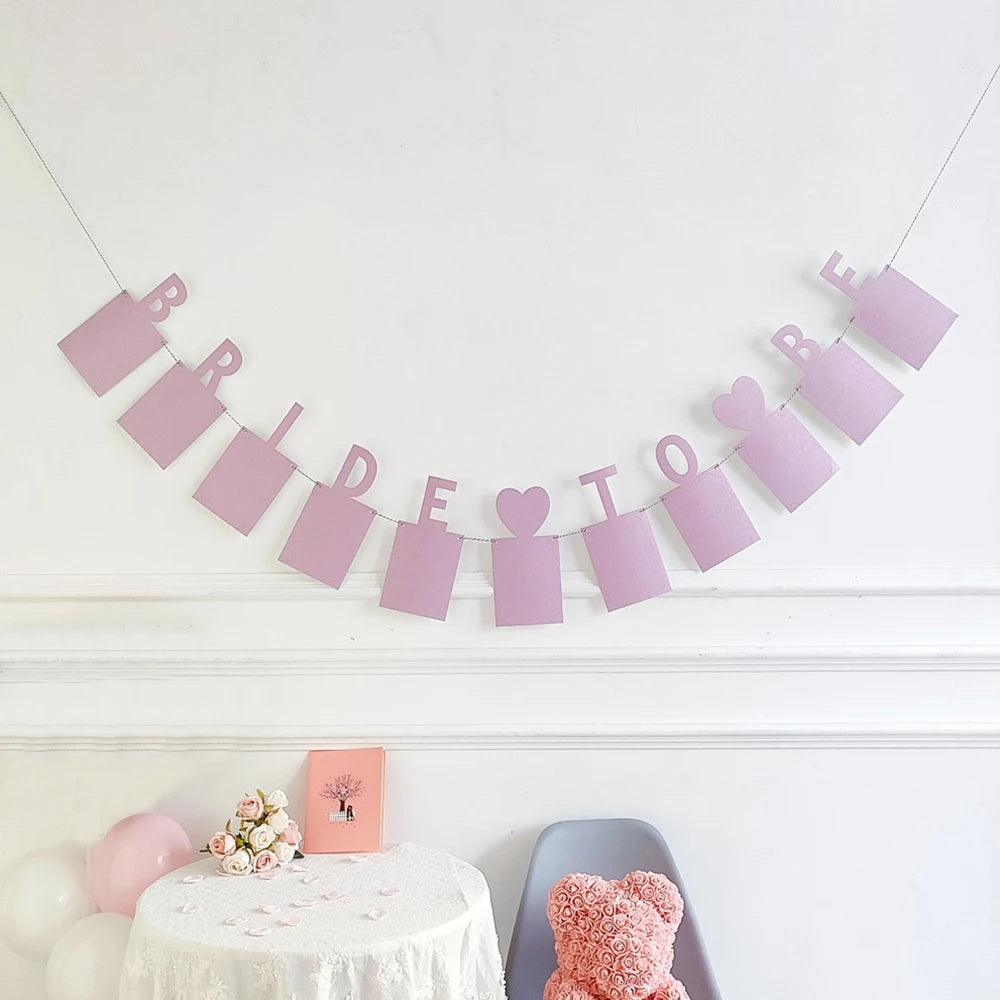 Bride To Be Photo Banner