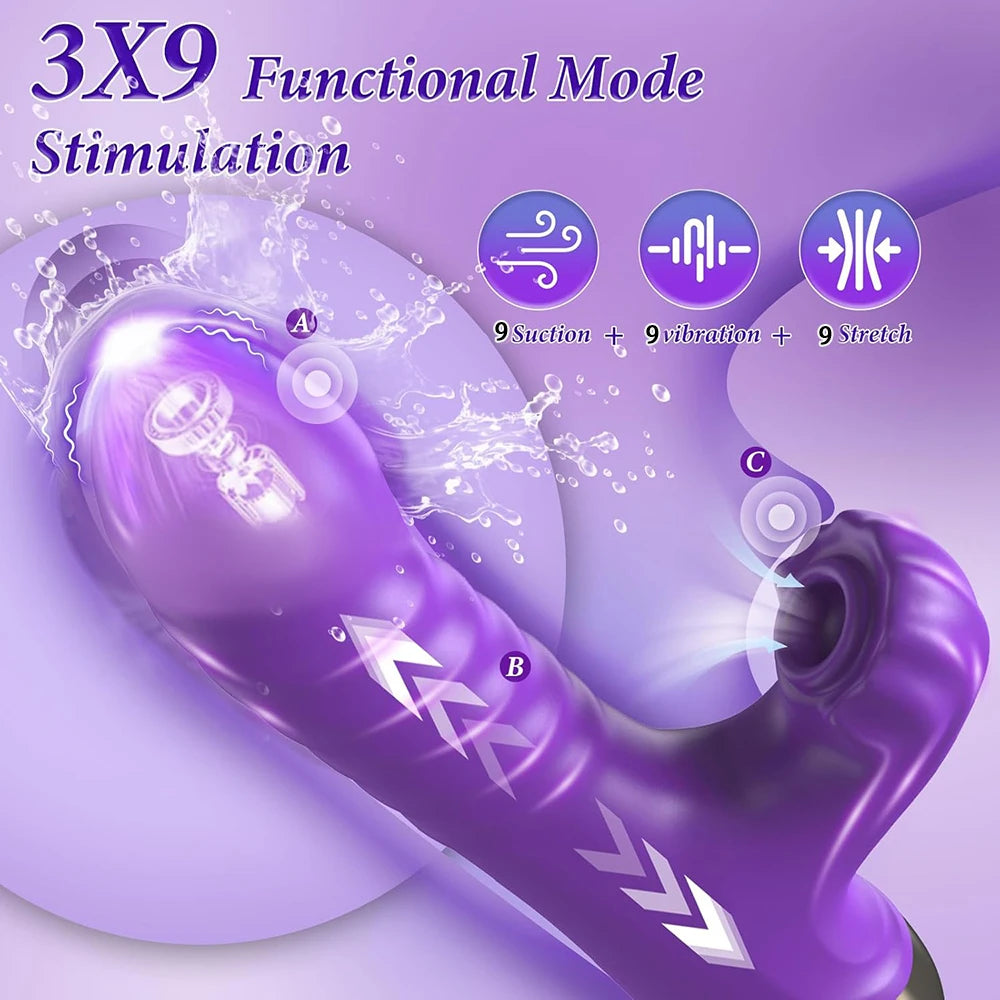 Clitoris Sucking Vibrator with Bluetooth App