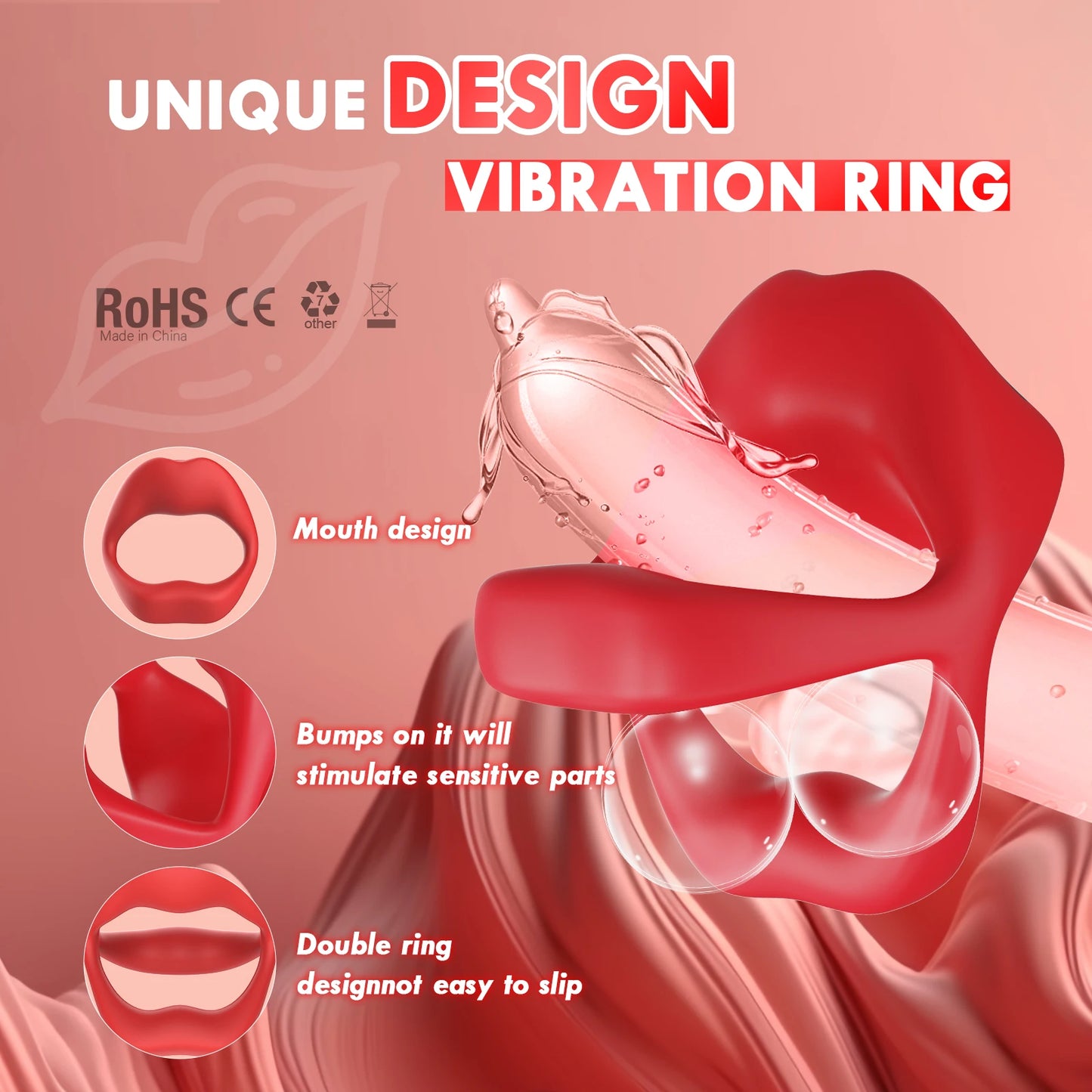 Vibrating Lip Cock Ring