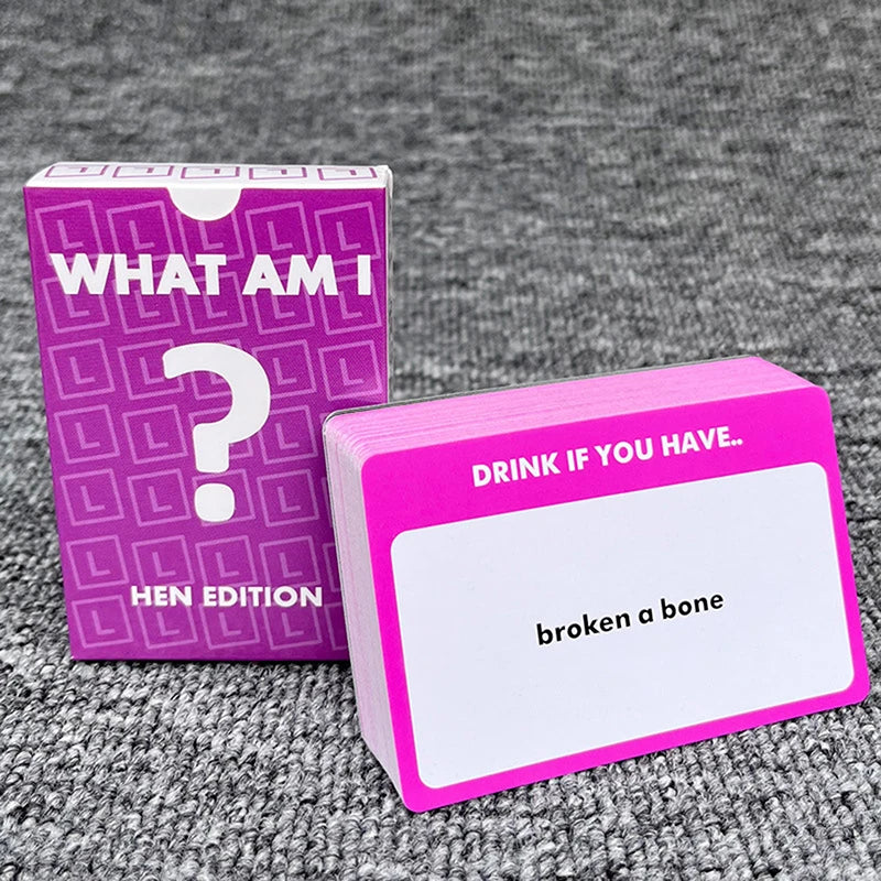 What Am I? Card Game