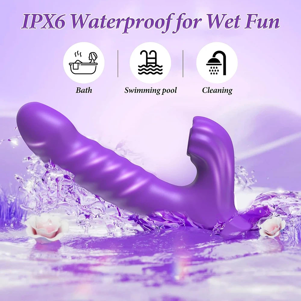 Clitoris Sucking Vibrator with Bluetooth App