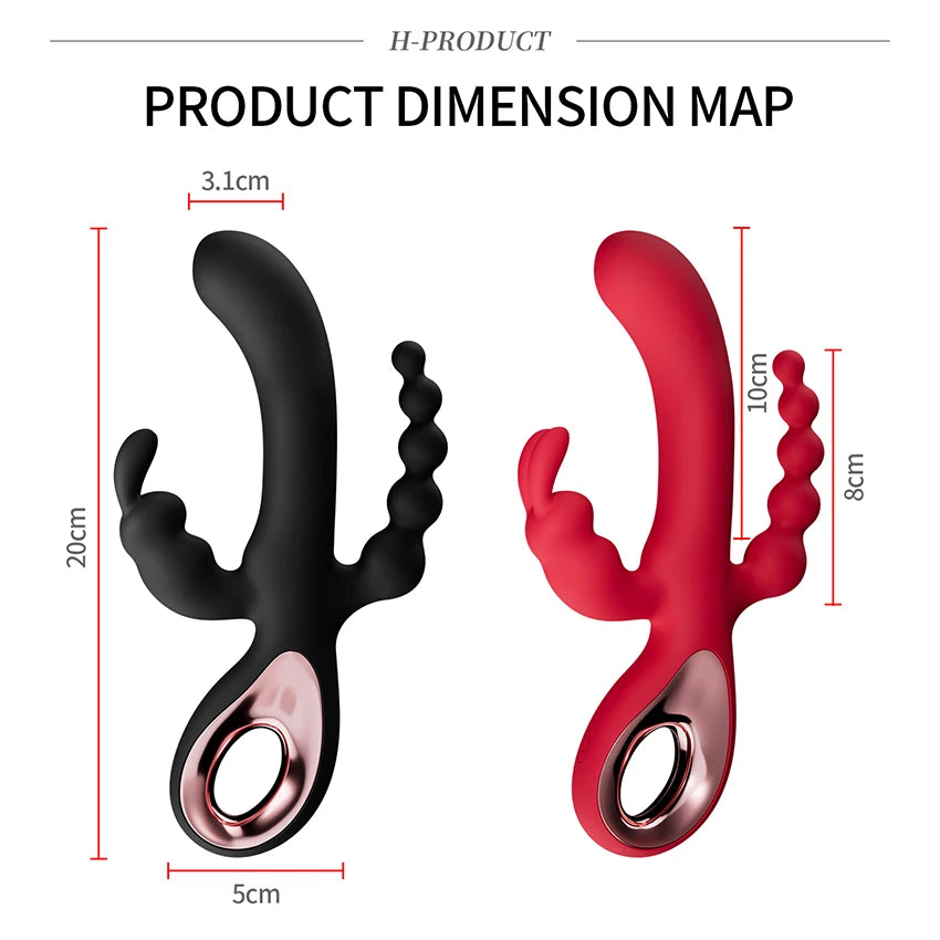 Powerful Rabbit G Spot Vibrator with Clitoral Stimulation