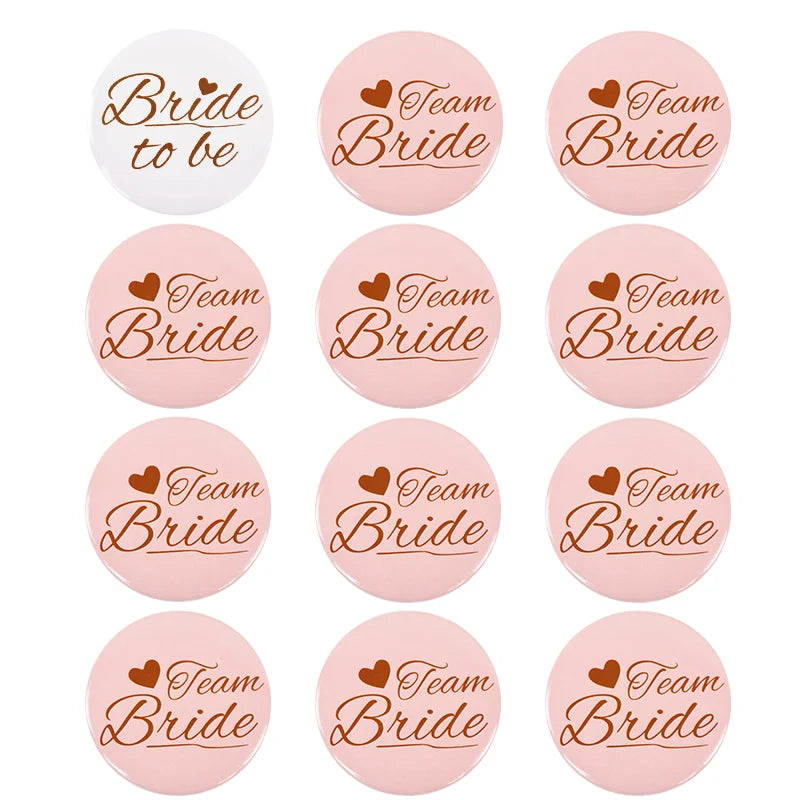 Team Bride Badge