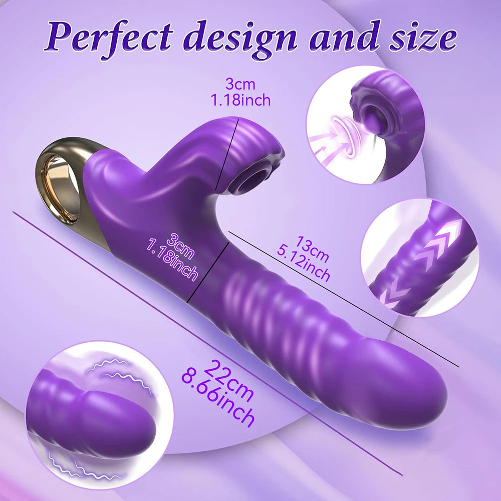 Clitoris Sucking Vibrator with Bluetooth App