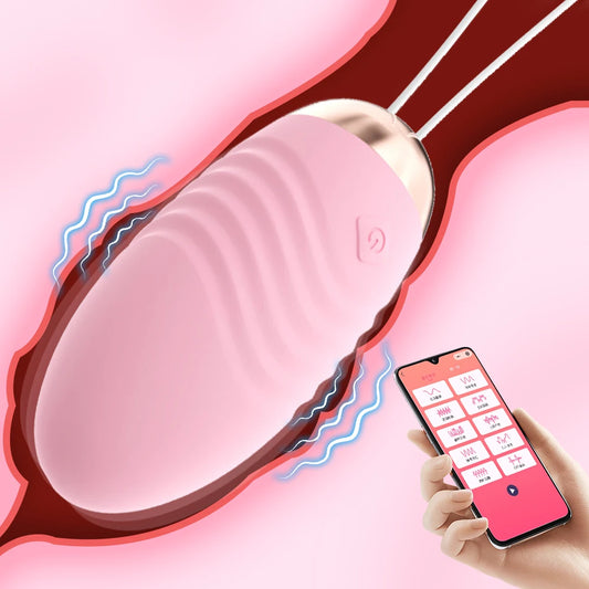 Egg Vibrator with Remote Control