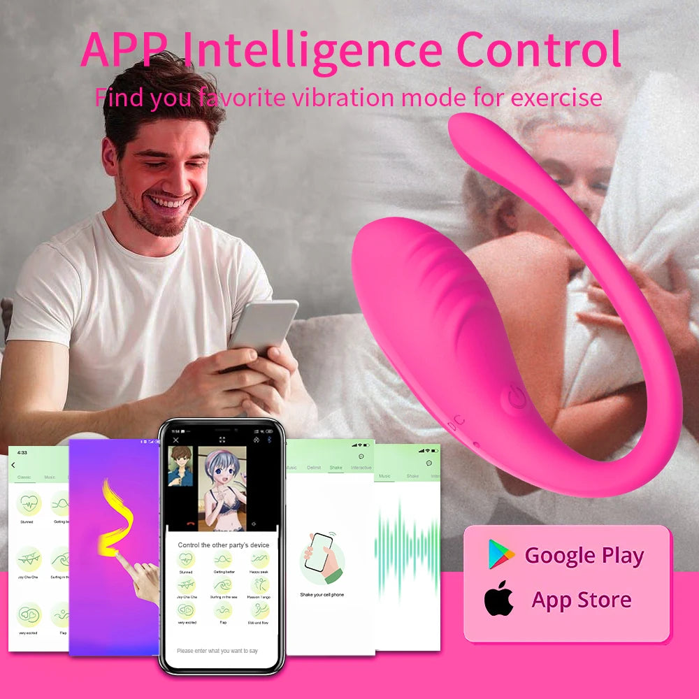 9 Speed APP Controlled Vaginal Vibrator