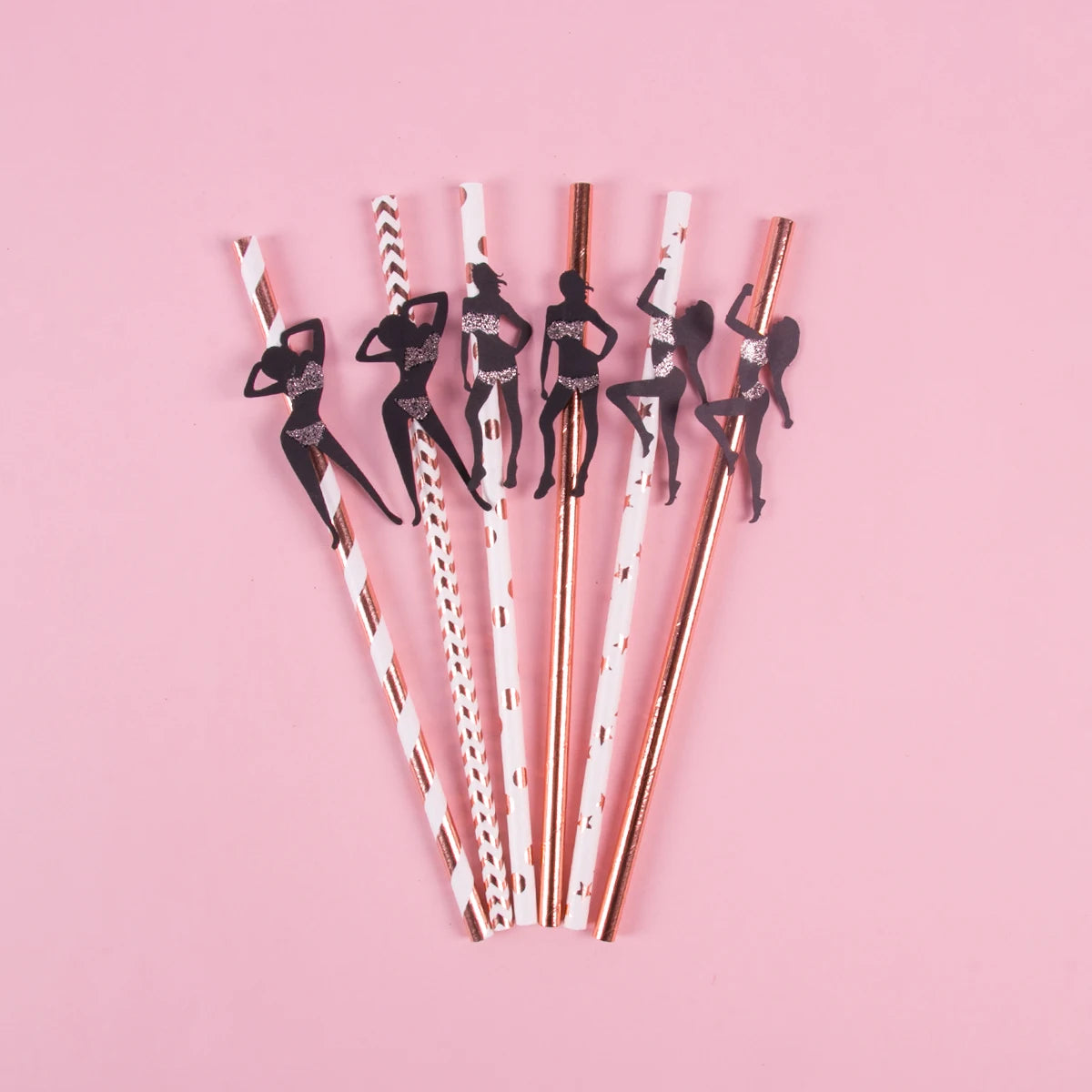 24pcs Male Stripper Straws